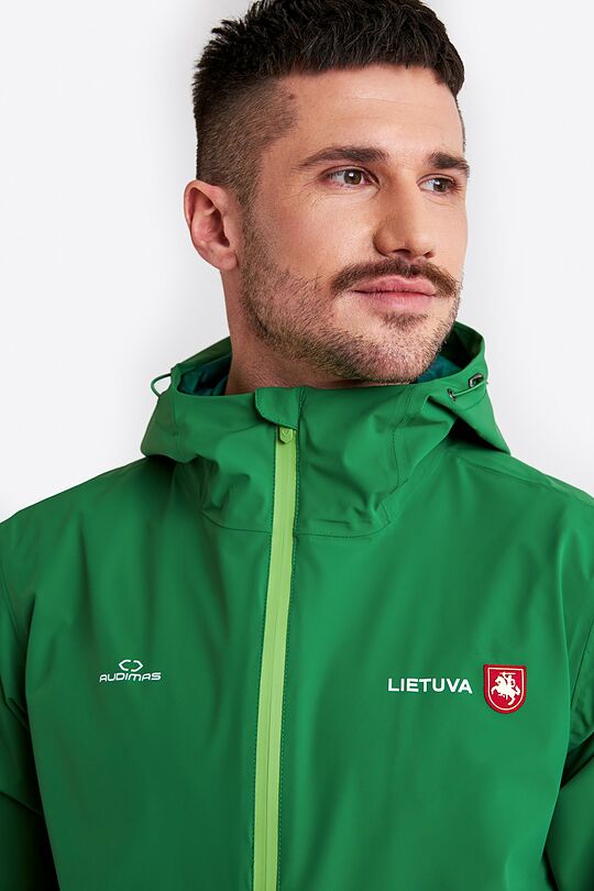 National collection membrane jacket 4 | GREEN | Audimas