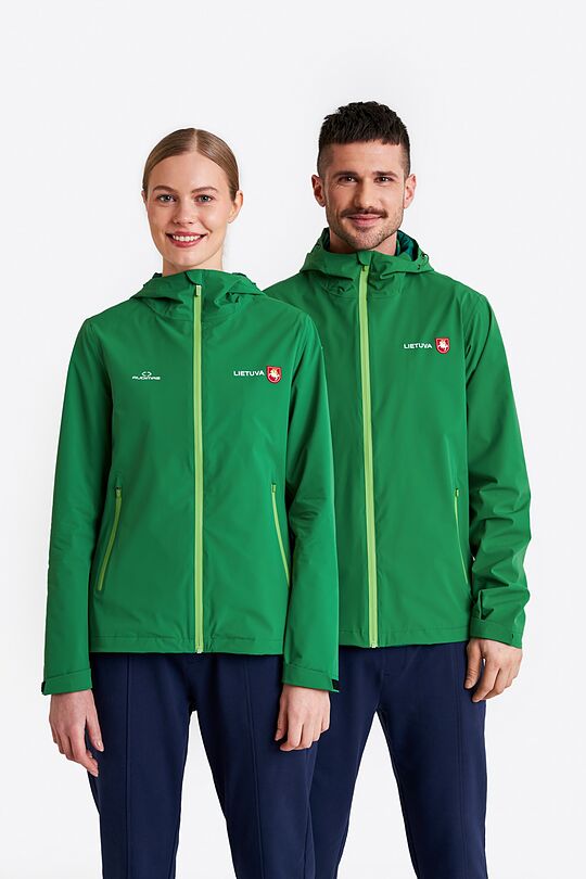 National collection membrane jacket 10 | GREEN | Audimas