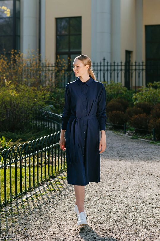 Long shirt dress 7 | BLUE | Audimas