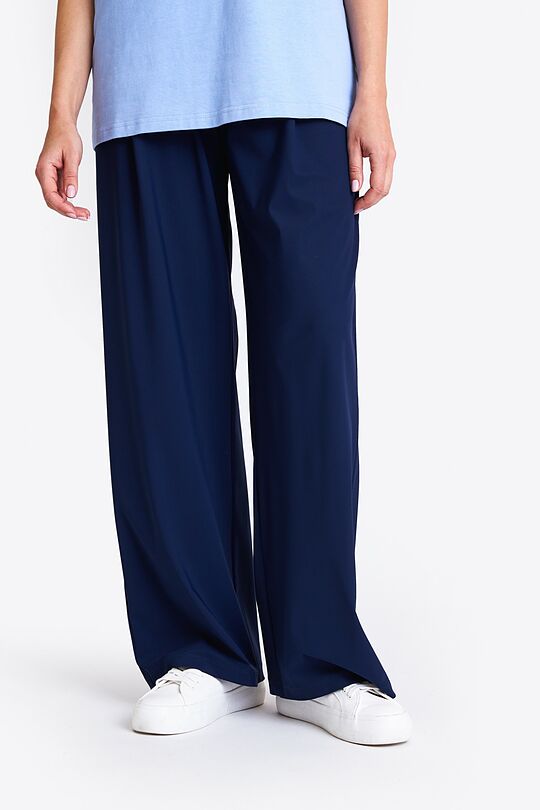 Wide leg Sensitive® trousers 2 | BLUE | Audimas