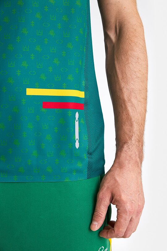 National collection running T-shirt 6 | GREEN | Audimas