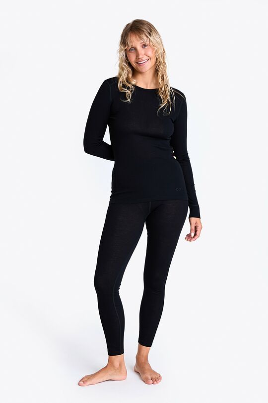 Merino baselayer long sleeve top 5 | BLACK | Audimas