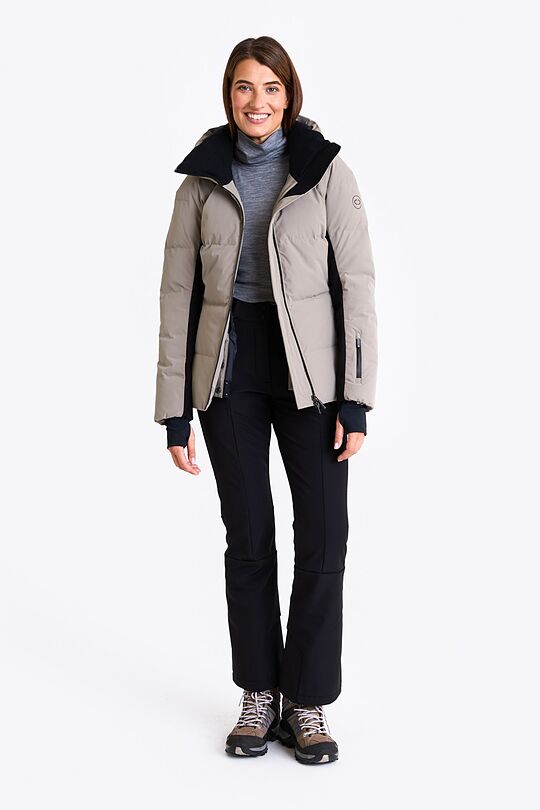 Universal down ski jacket with membrane 4 | Cream | Audimas