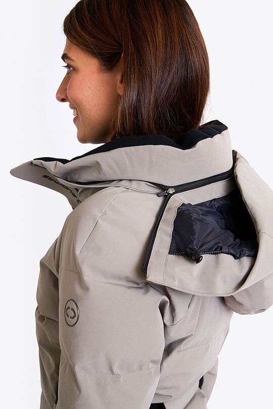 Universal down ski jacket with membrane 11 | Cream | Audimas