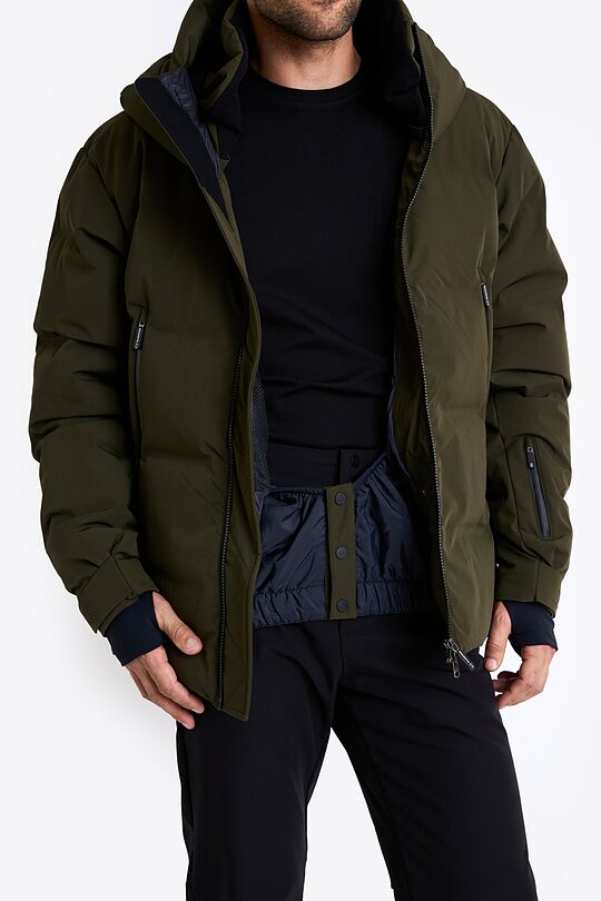 Universal down ski jacket with membrane 10 | GREEN | Audimas