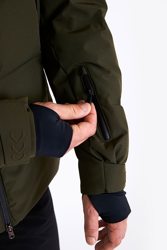 Universal down ski jacket with membrane 5 | GREEN | Audimas