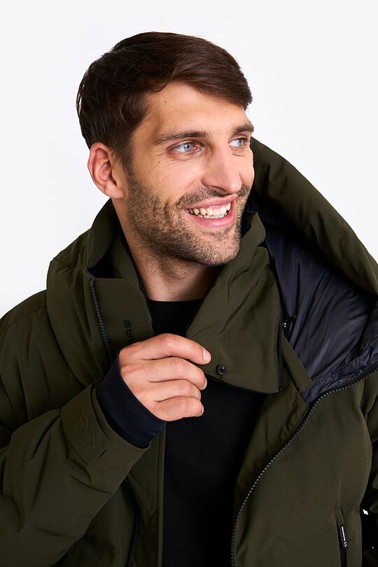 Universal down ski jacket with membrane 9 | GREEN | Audimas