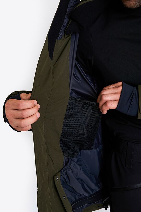 Universal down ski jacket with membrane 12 | GREEN | Audimas