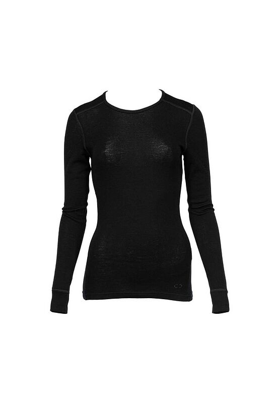 Merino baselayer long sleeve top 1 | BLACK | Audimas