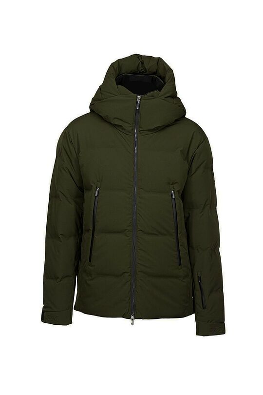 Universal down ski jacket with membrane 1 | GREEN | Audimas