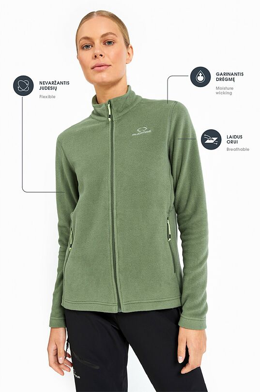 Polartec 100 Series Fleece 2 | GREEN | Audimas