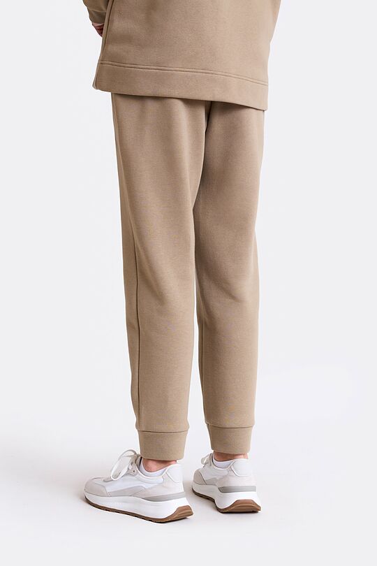 Cotton fleece sweatpants 3 | Cream | Audimas