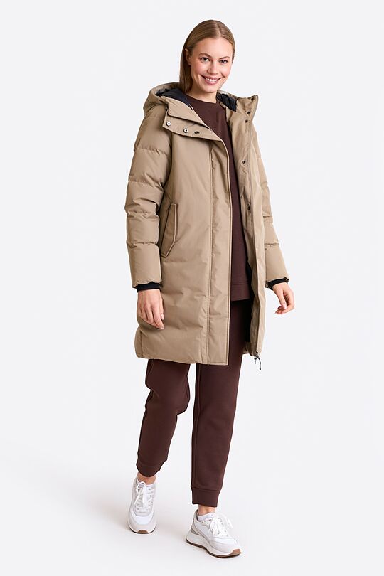 Down coat with membrane 6 | Cream | Audimas