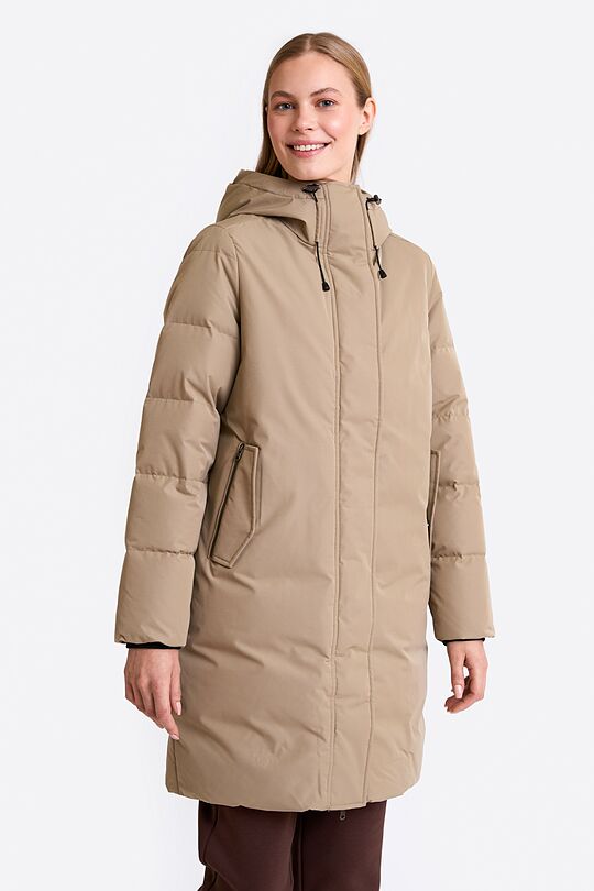 Down coat with membrane 1 | Cream | Audimas
