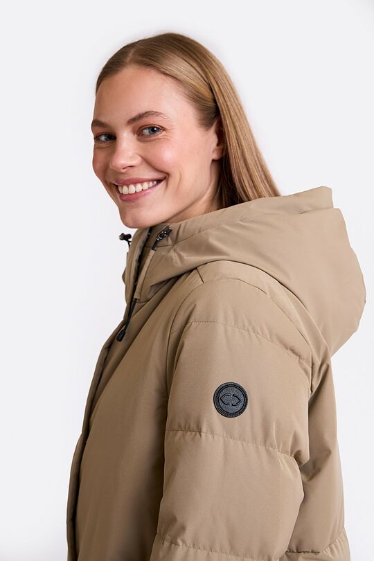 Down coat with membrane 3 | Cream | Audimas