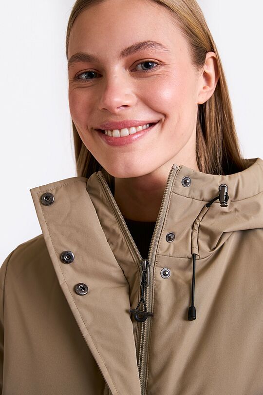 Down coat with membrane 5 | Cream | Audimas