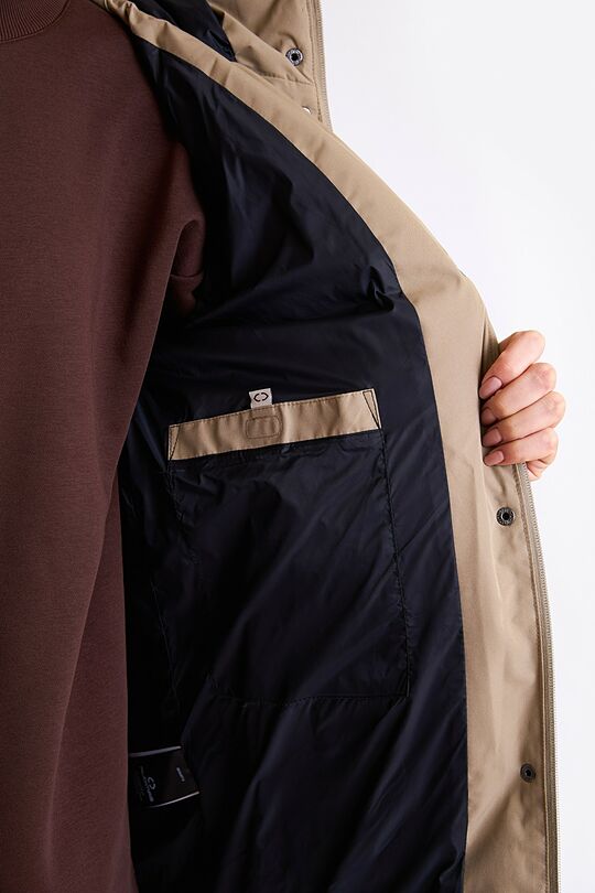 Down coat with membrane 7 | Cream | Audimas