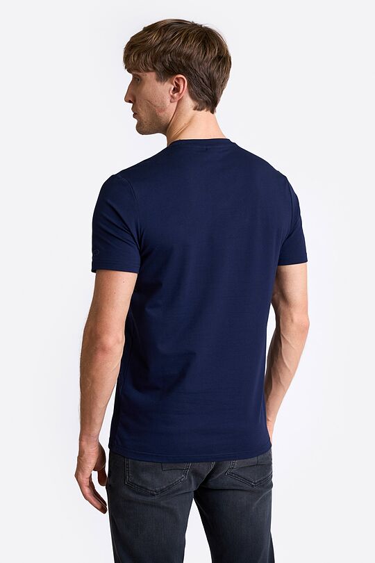 Short sleeve cotton T-shirt 2 | BLUE | Audimas
