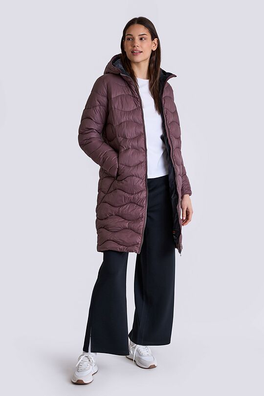 Coat with synthetic insulation 6 | BROWN | Audimas