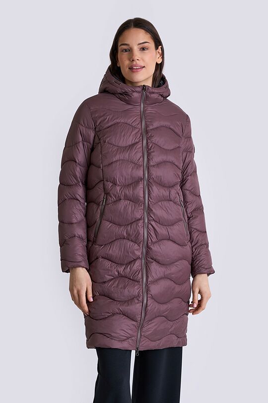 Coat with synthetic insulation 1 | BROWN | Audimas