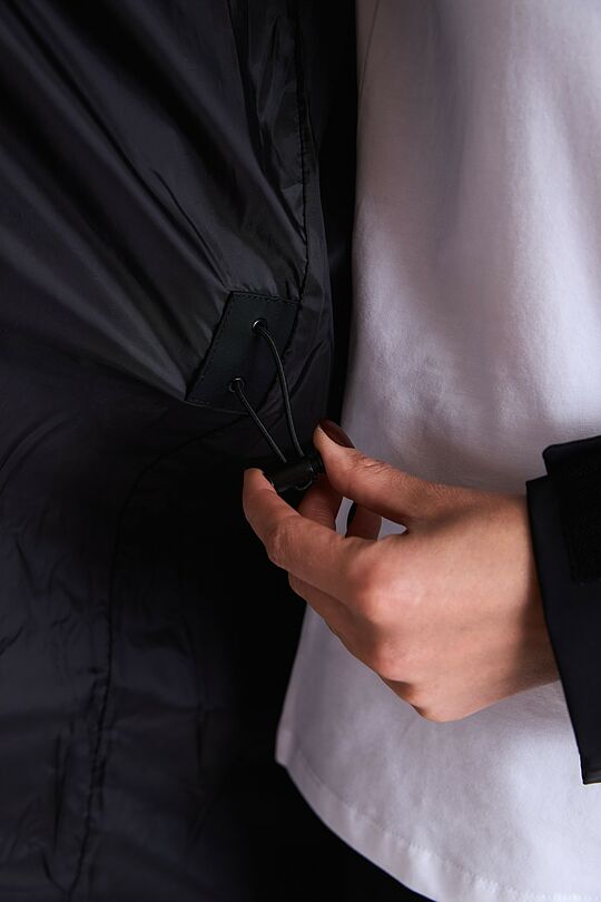 Light water repellent membrane raincoat 6 | BLACK | Audimas