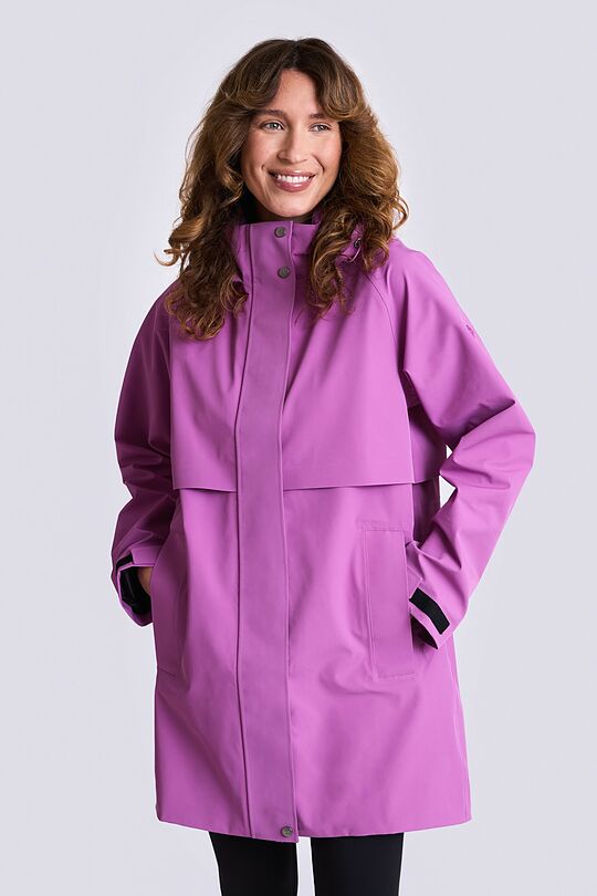Light water repellent membrane raincoat 1 | PURPLE | Audimas