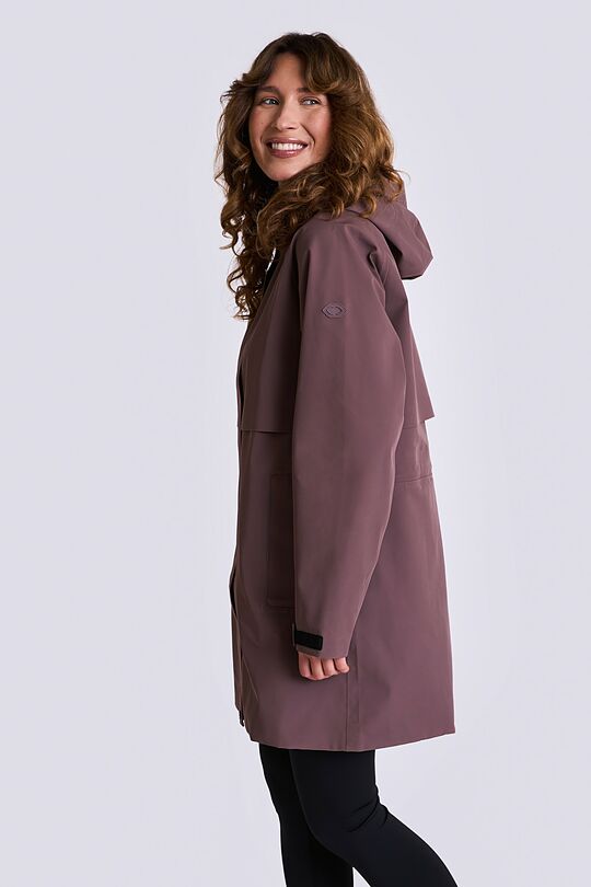 Light water repellent membrane raincoat 2 | BROWN | Audimas