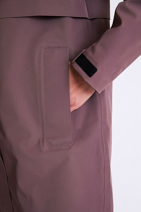 Light water repellent membrane raincoat 6 | BROWN | Audimas