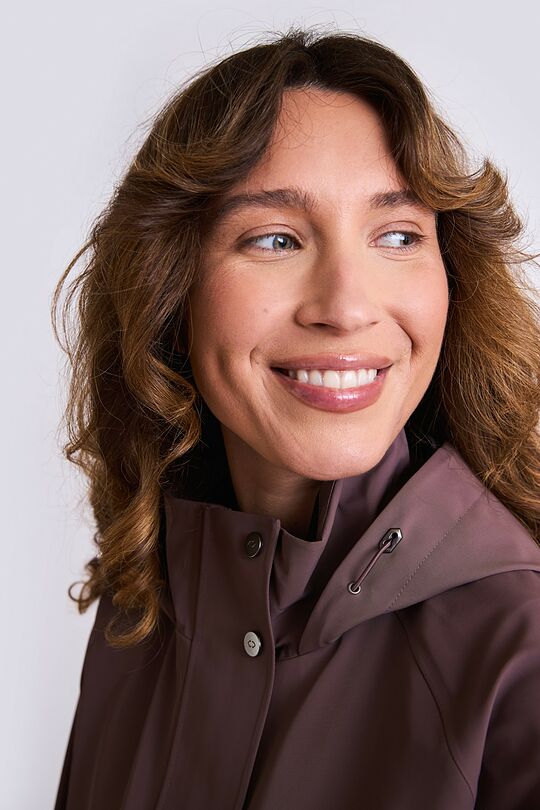 Light water repellent membrane raincoat 7 | BROWN | Audimas