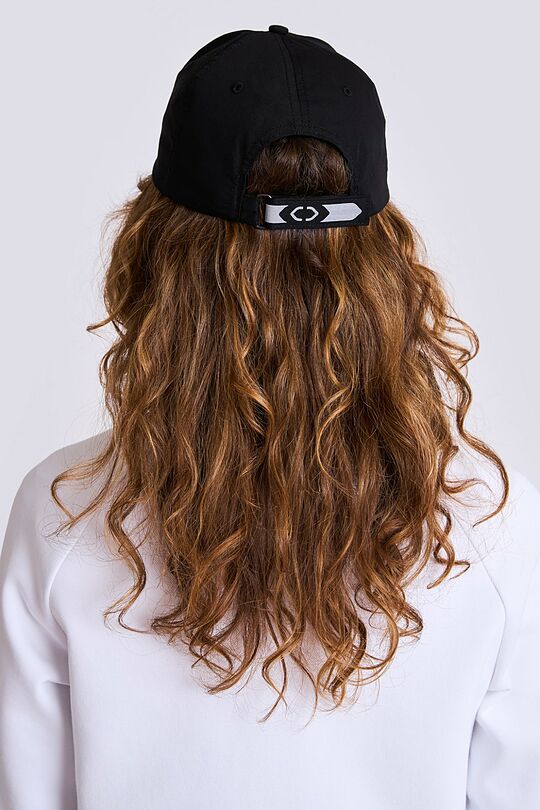 Cap made of lightweight POPLIN cotton 4 | BLACK | Audimas