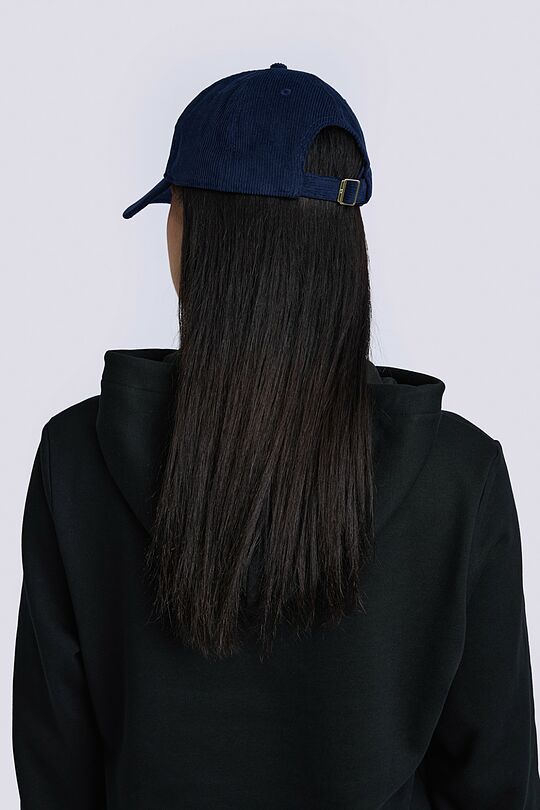 Cotton corduroy cap 4 | BLUE | Audimas