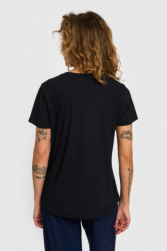 Short sleeve SENSITIVE T-shirt 3 | BLACK | Audimas