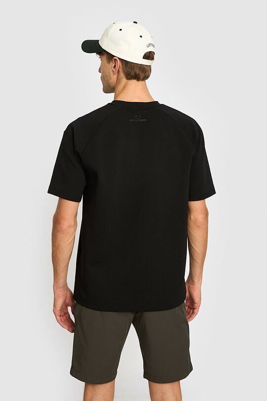 Oversized short sleeve T-shirt 3 | BLACK | Audimas