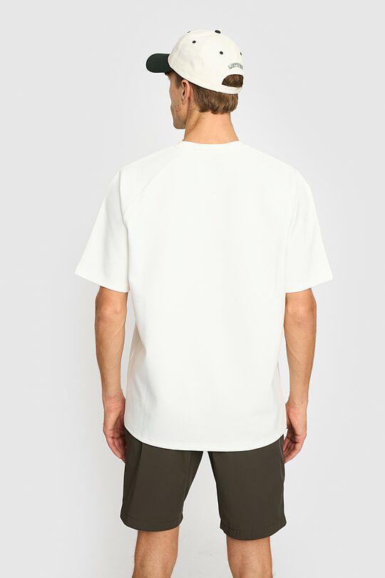 Oversized short sleeve T-shirt 3 | WHITE | Audimas