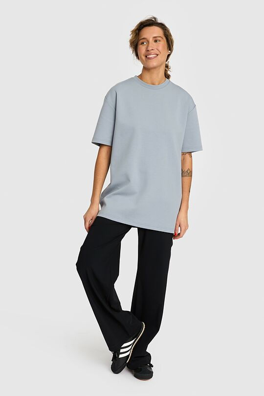 Oversized short sleeve T-shirt 7 | GREY | Audimas