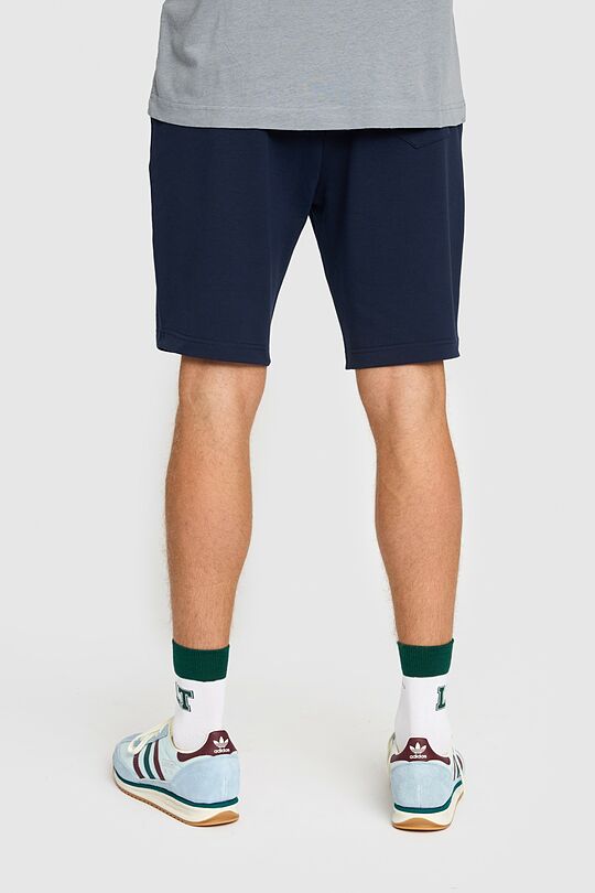 Stretch cotton French terry sweatshorts 3 | BLUE | Audimas