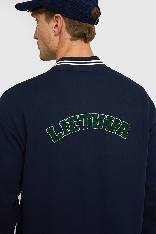 National collection bomber jacket 4 | BLUE | Audimas