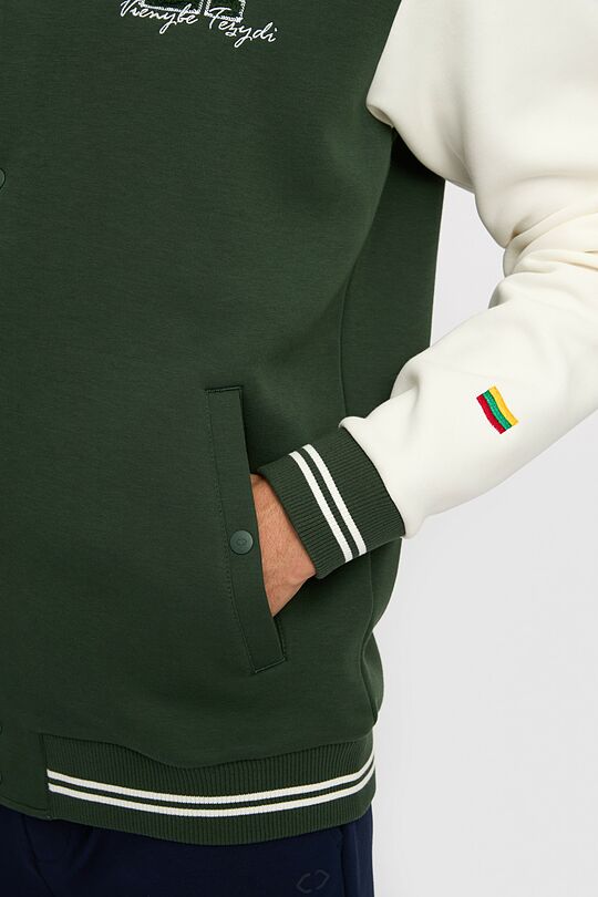 National collection bomber jacket 6 | GREEN | Audimas