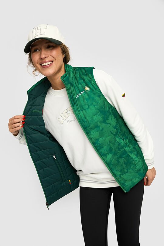 National collection reversible vest 2 | GREEN | Audimas