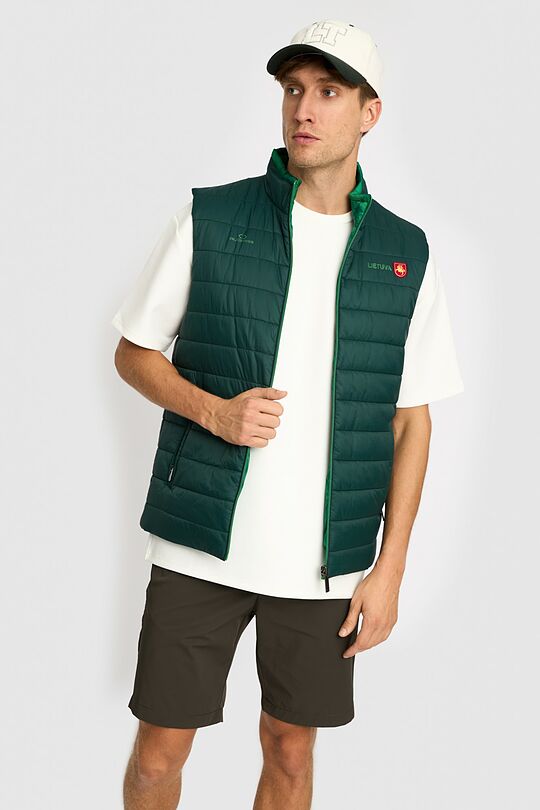 National collection reversible vest 1 | GREEN | Audimas