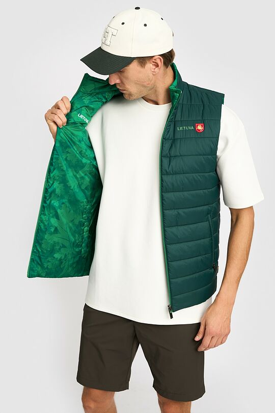 National collection reversible vest 2 | GREEN | Audimas