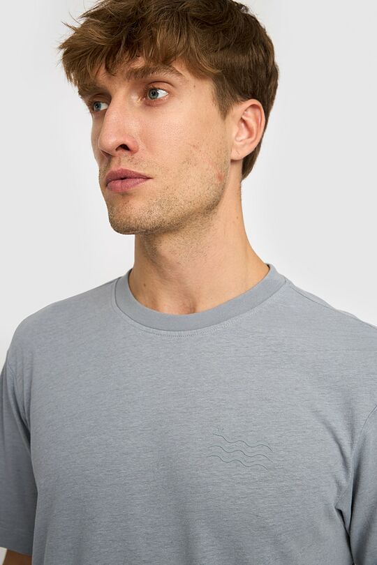 Linen T-shirt 4 | GREY | Audimas