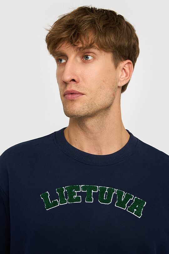 National collection crewneck sweatshirt 4 | BLUE | Audimas