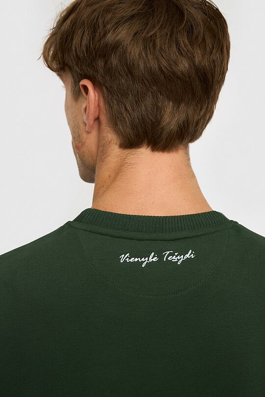 National collection crewneck sweatshirt 4 | GREEN | Audimas