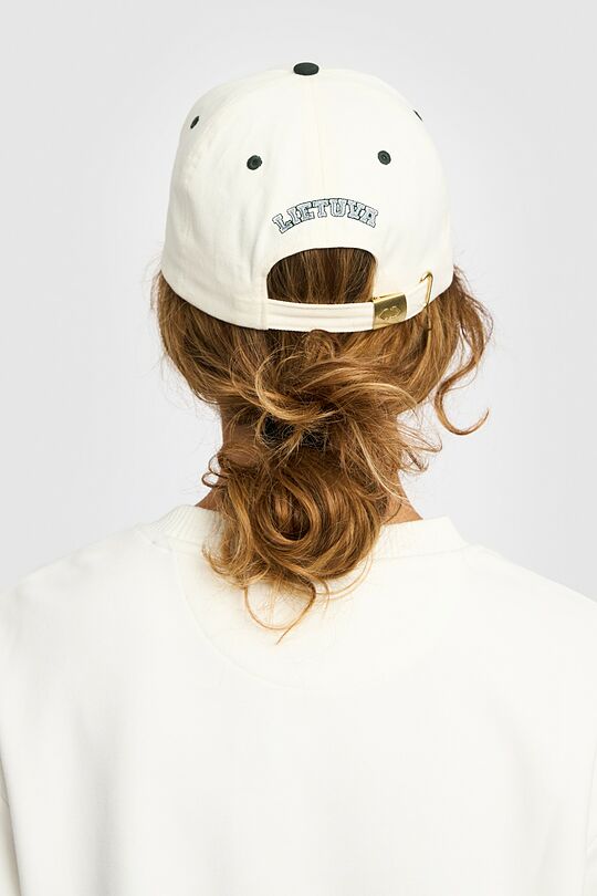 National collection cotton cap 3 | WHITE | Audimas