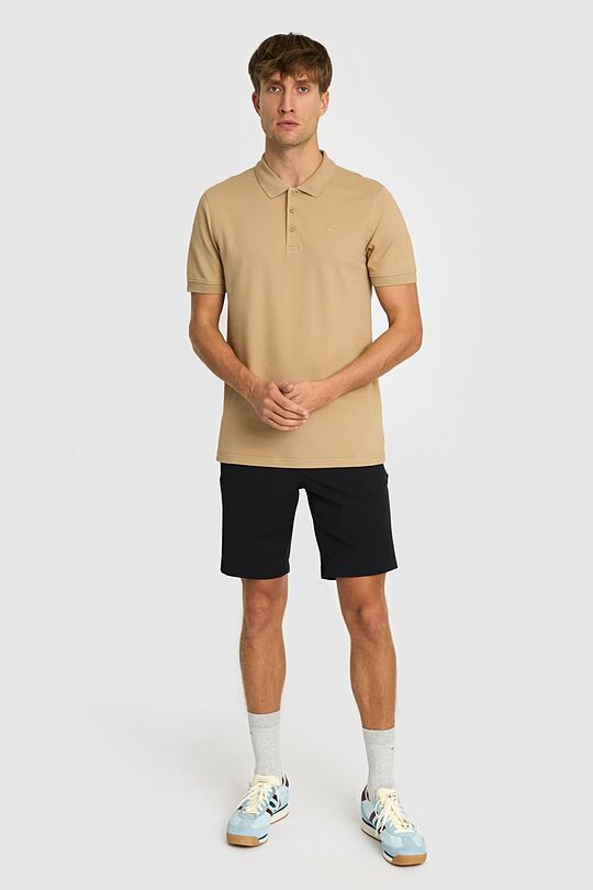 Pique polo shirt 4 | BROWN | Audimas