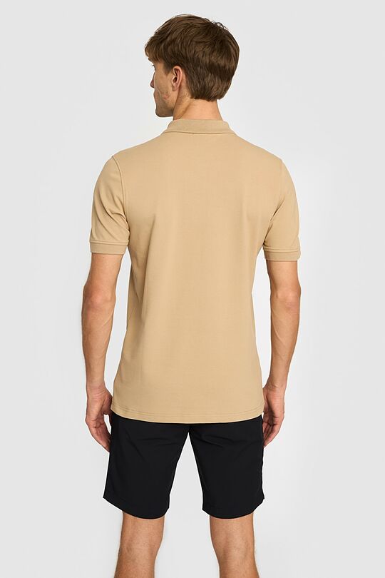 Pique polo shirt 2 | BROWN | Audimas