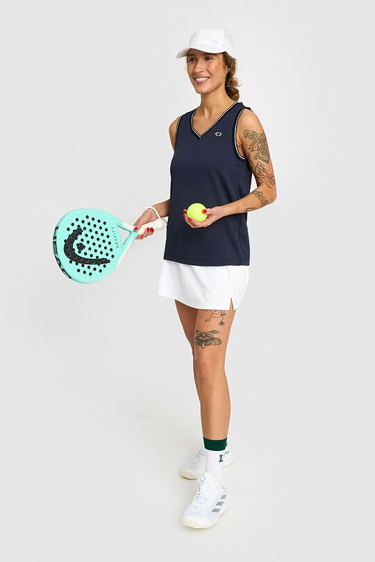 Active sports V-neck top 6 | BLUE | Audimas