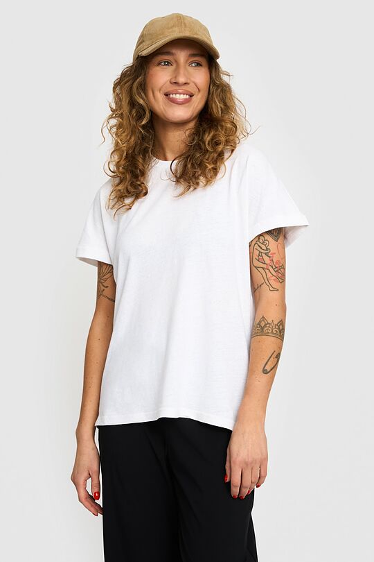 Linen top 1 | WHITE | Audimas