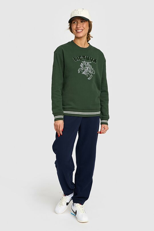 National collection crewneck sweatshirt 5 | GREEN | Audimas